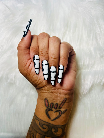 Skeleton Nails